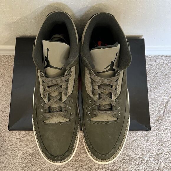 Nike Air Jordan 3 Retro Family Affair Olive Green DN3707-202 Men Size 13 B-Grade main image 5